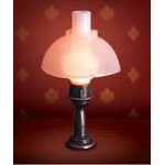 Table Oil Lamp with Shade